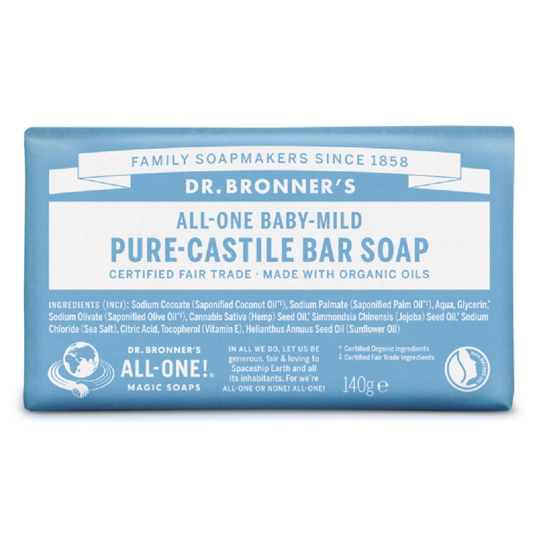 Dr. Bronner's Håndsæbe Baby Mild - 140 g