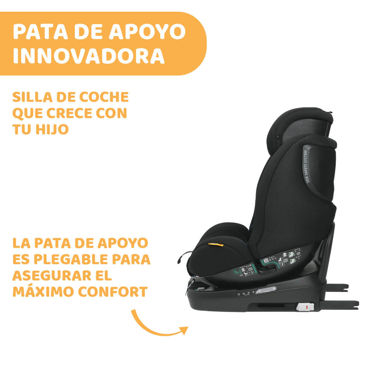 Seat3Fit i-Size Air Zip&Wash (40-125 cm) ülés