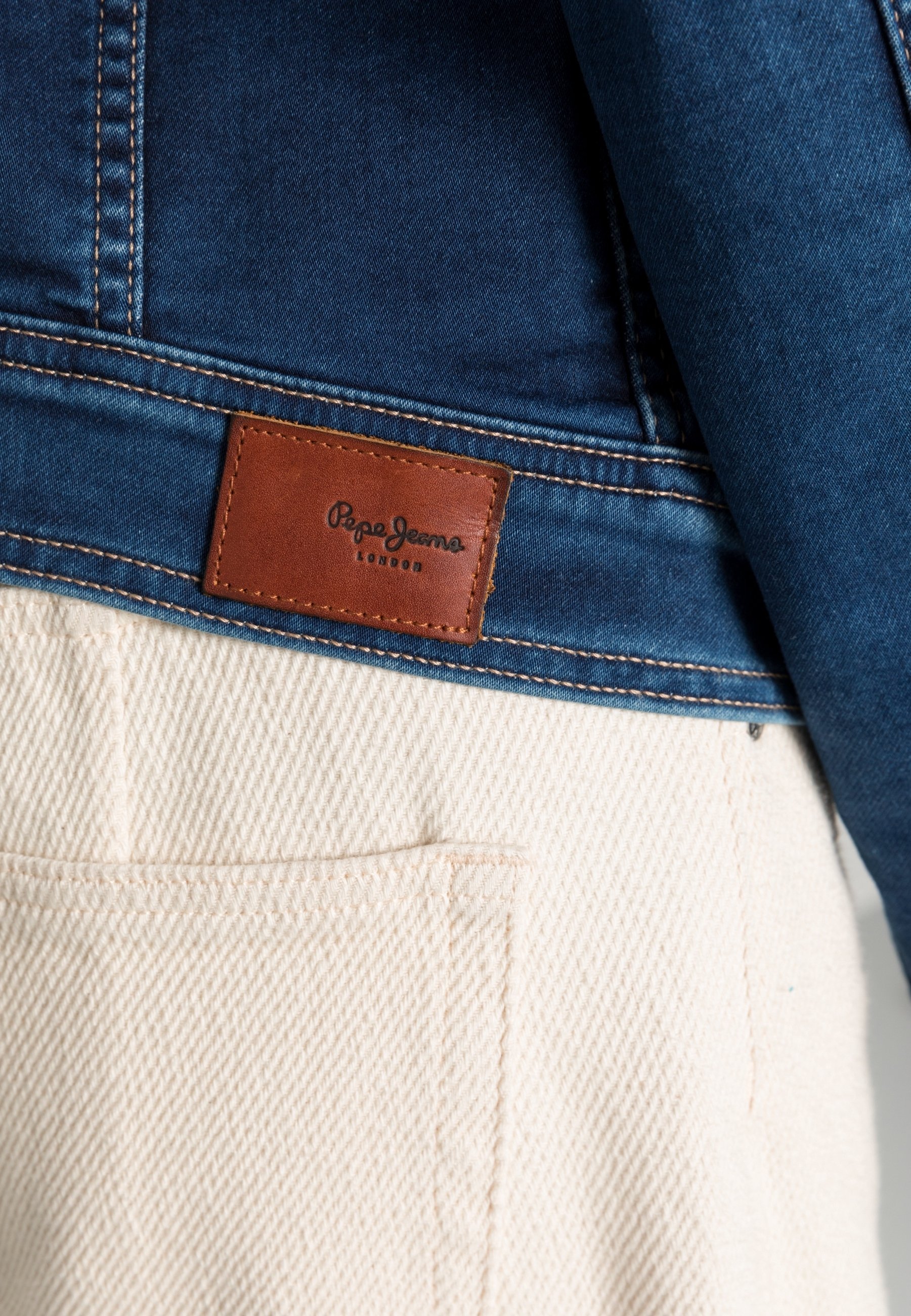 Pepe Jeans spijkerjasje - donkerblauwe denim