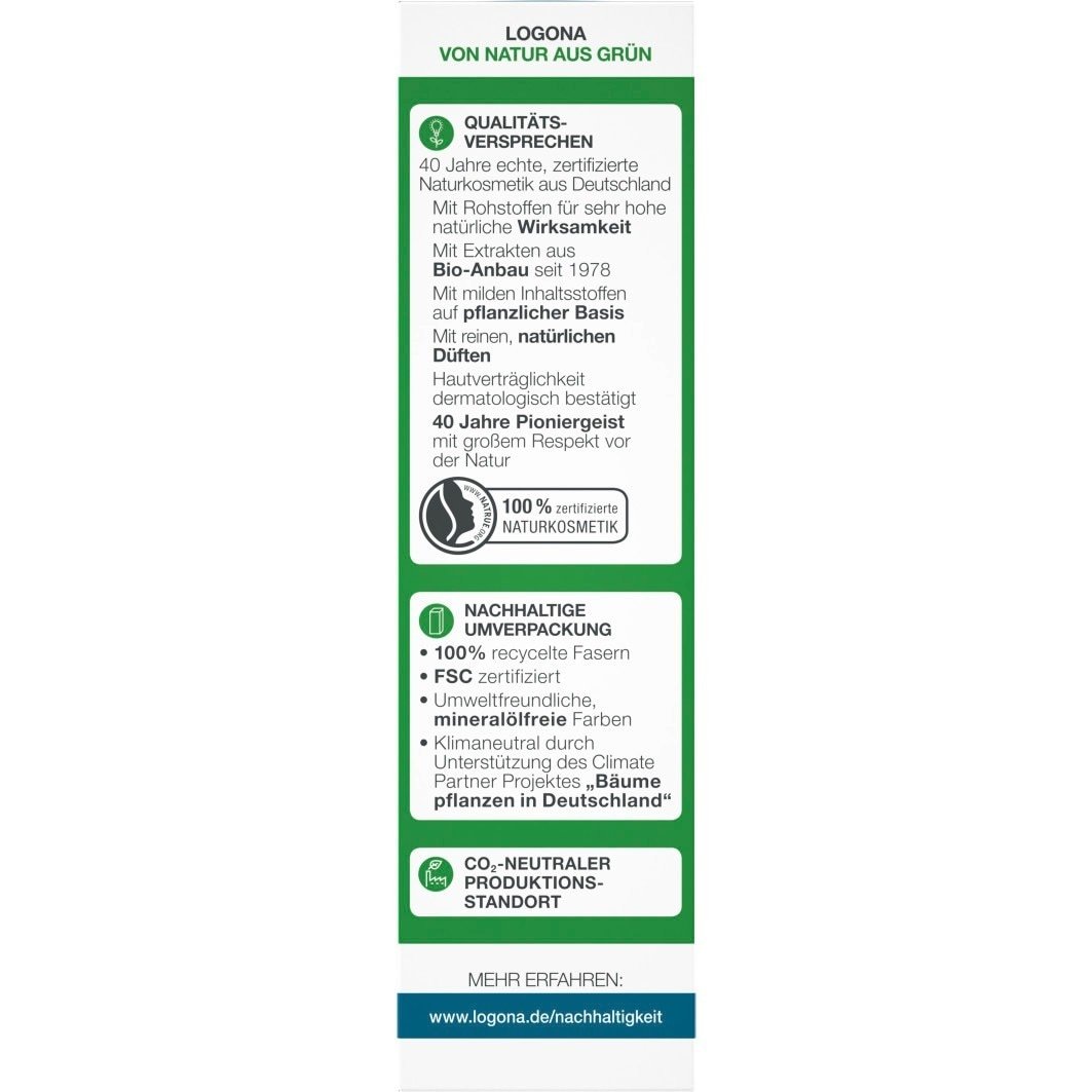 Logona hidratantni serum s ekstraktom crvenih algi iz kuperoze SILIDINE® - 30 ml