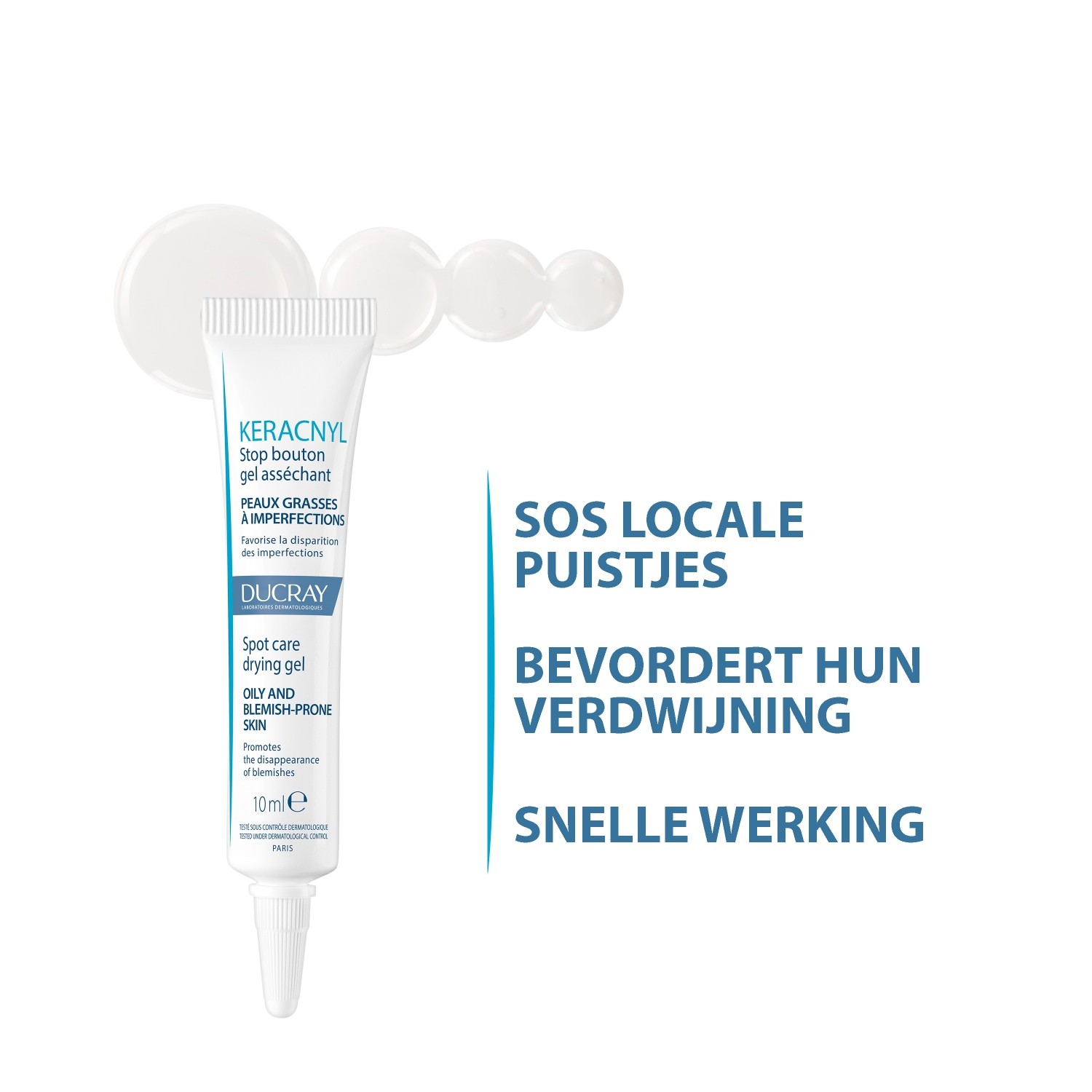 Ducray Anti-Pimple Care Keracnyl Spot Care suhi gel - 10 ml