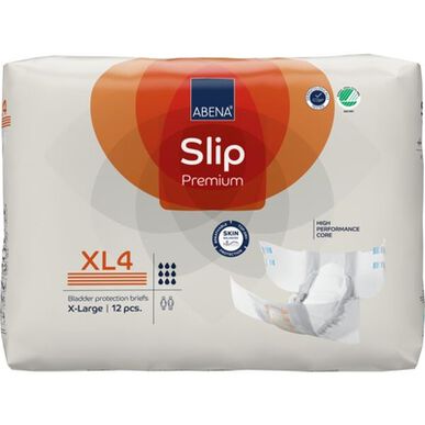 Abena Slip Premium High Performance Core X-Large Andningsbar Inkontinensblöja 12 enheter 12 enheter