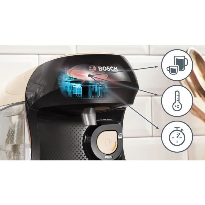 Multi-beverage coffee machine - BOSCH - TASSIMO - T10 Happy Vanilla - 1400 W