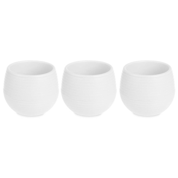 Doniczki samonawadniające, plastikowe, 3 sztuki, Ø 10 cm
