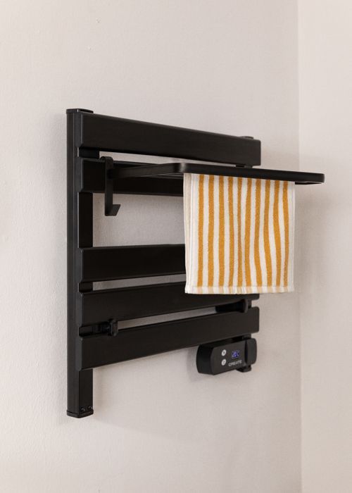Porte-serviette électrique - Create - WARM TOWEL MINI - 150W - Basse consommation - Aluminium