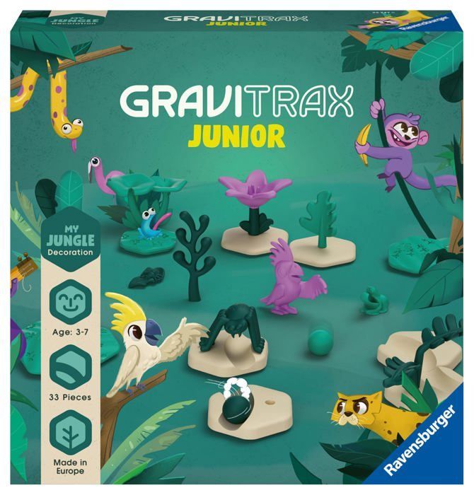 Byggesæt - Ravensburger - GraviTrax Junior - 3 år - Kuglebane - Miljøvenlig