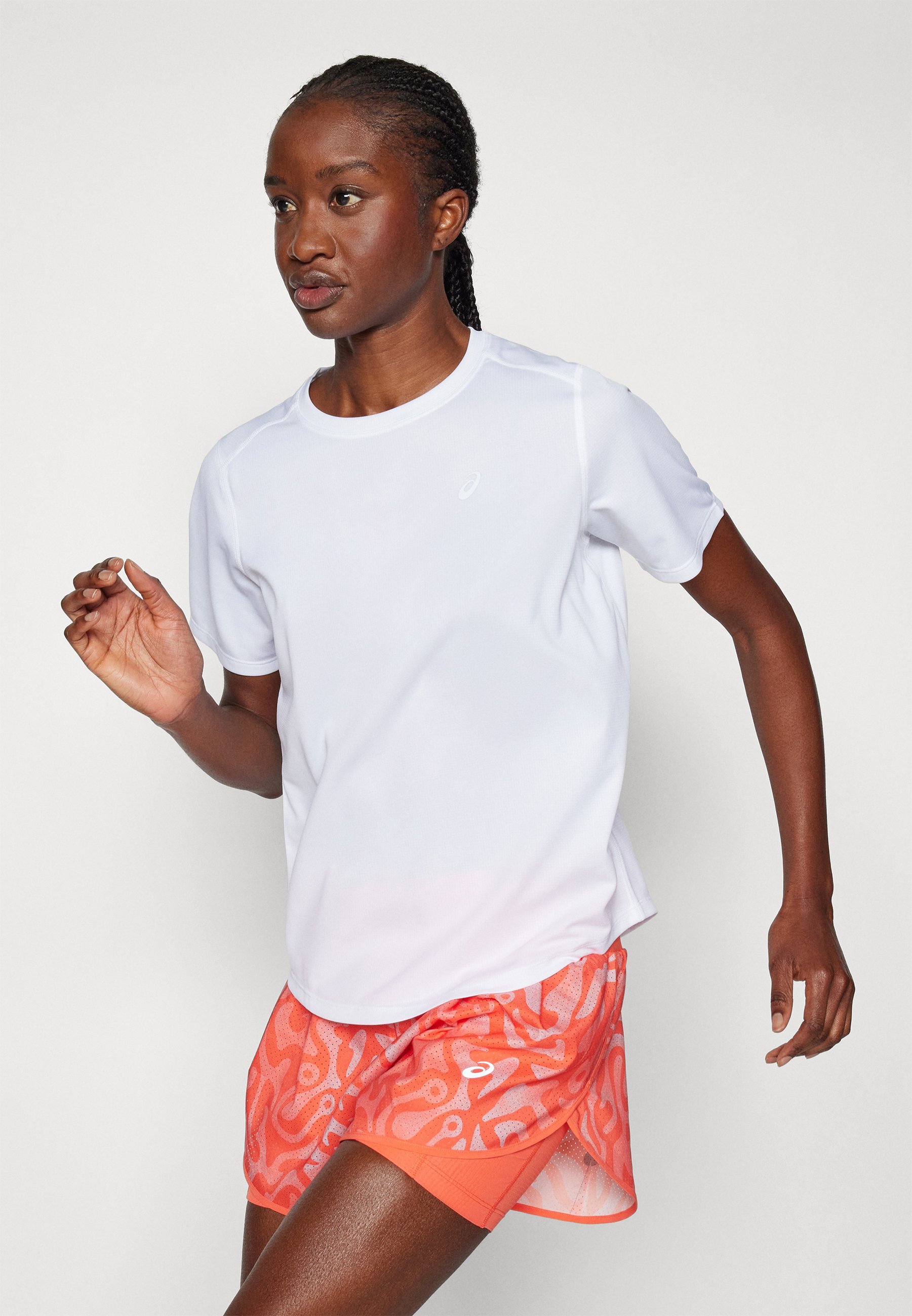 ASICS CORE TOP - T-shirt sportiva - bianca