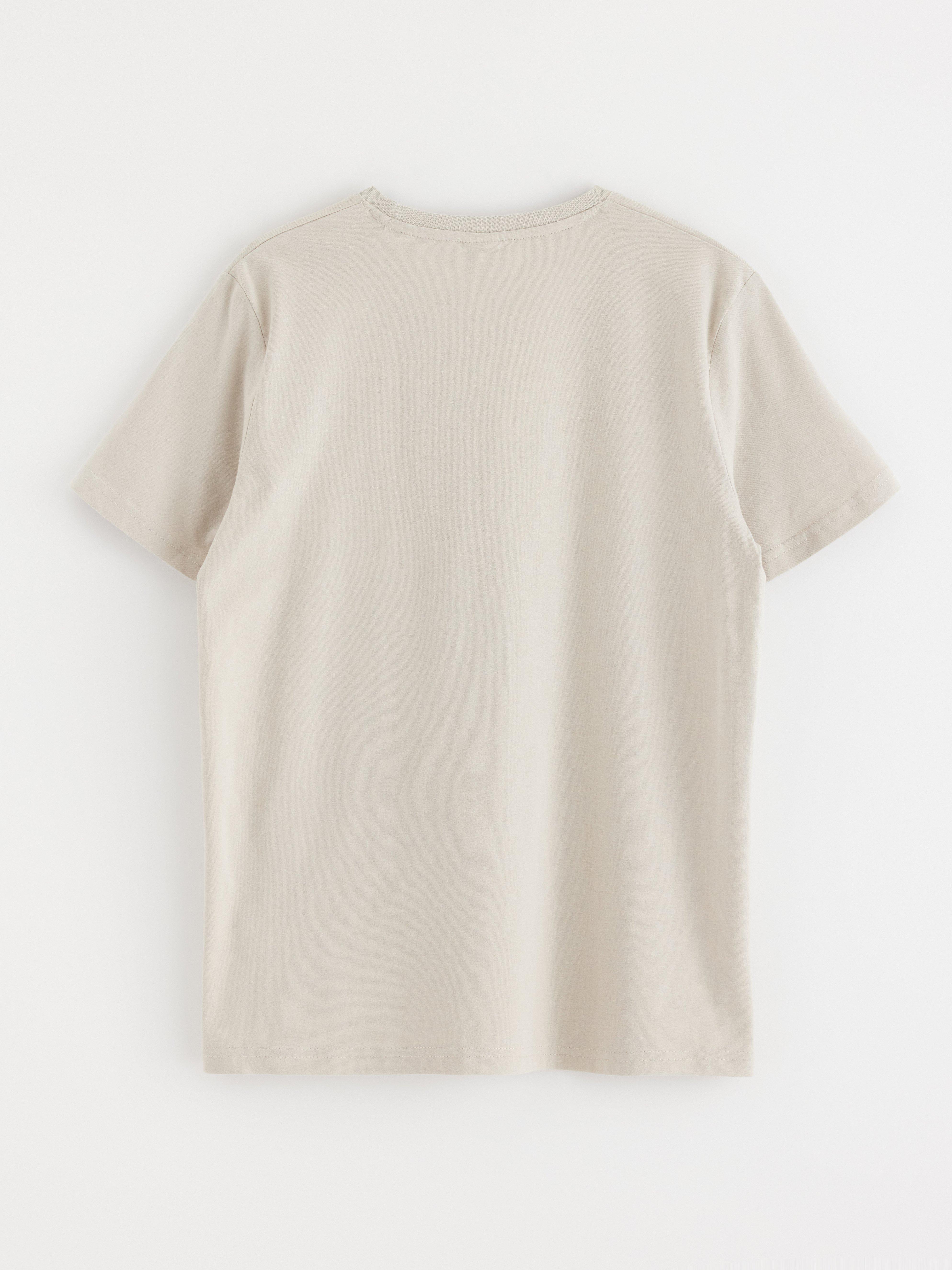 Camiseta bege claro