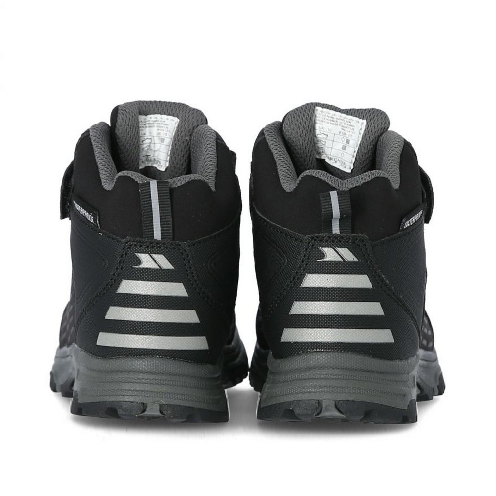  Trespass Wanderschuhe mit Klettverschluss und elastischen Schnürsenkeln