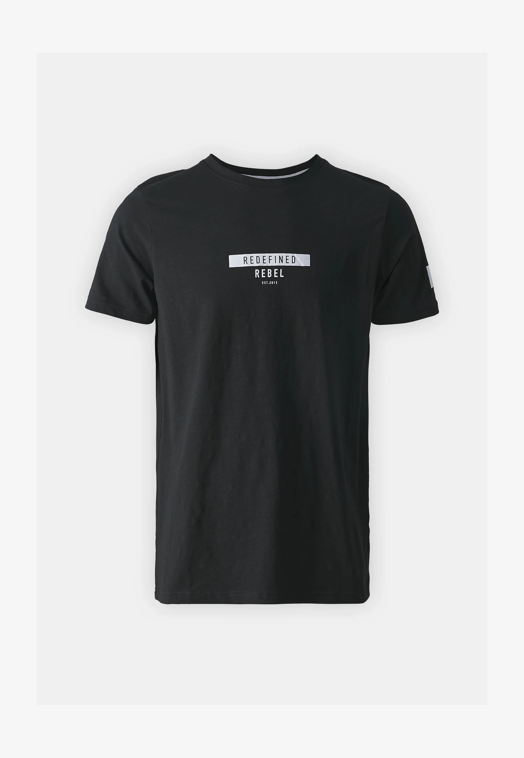 Redefined Rebel GUTI TEE - Bedrucktes T-Shirt - Schwarz