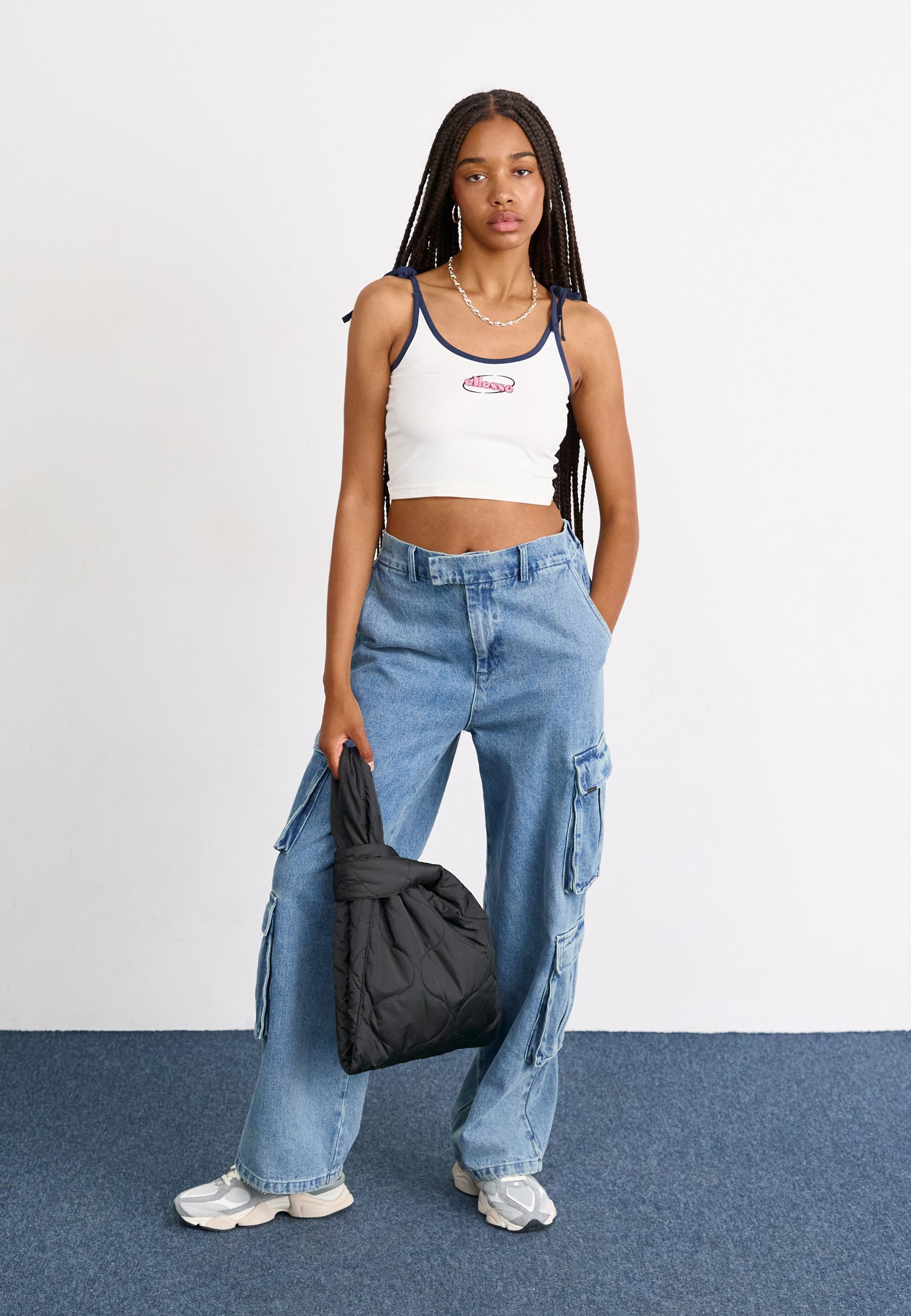Ellesse AGIGEA - Top - blanc cassé