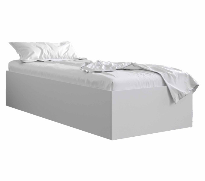 Łóżko hotelowe do sypialni pojedyńcze Bella 90x200