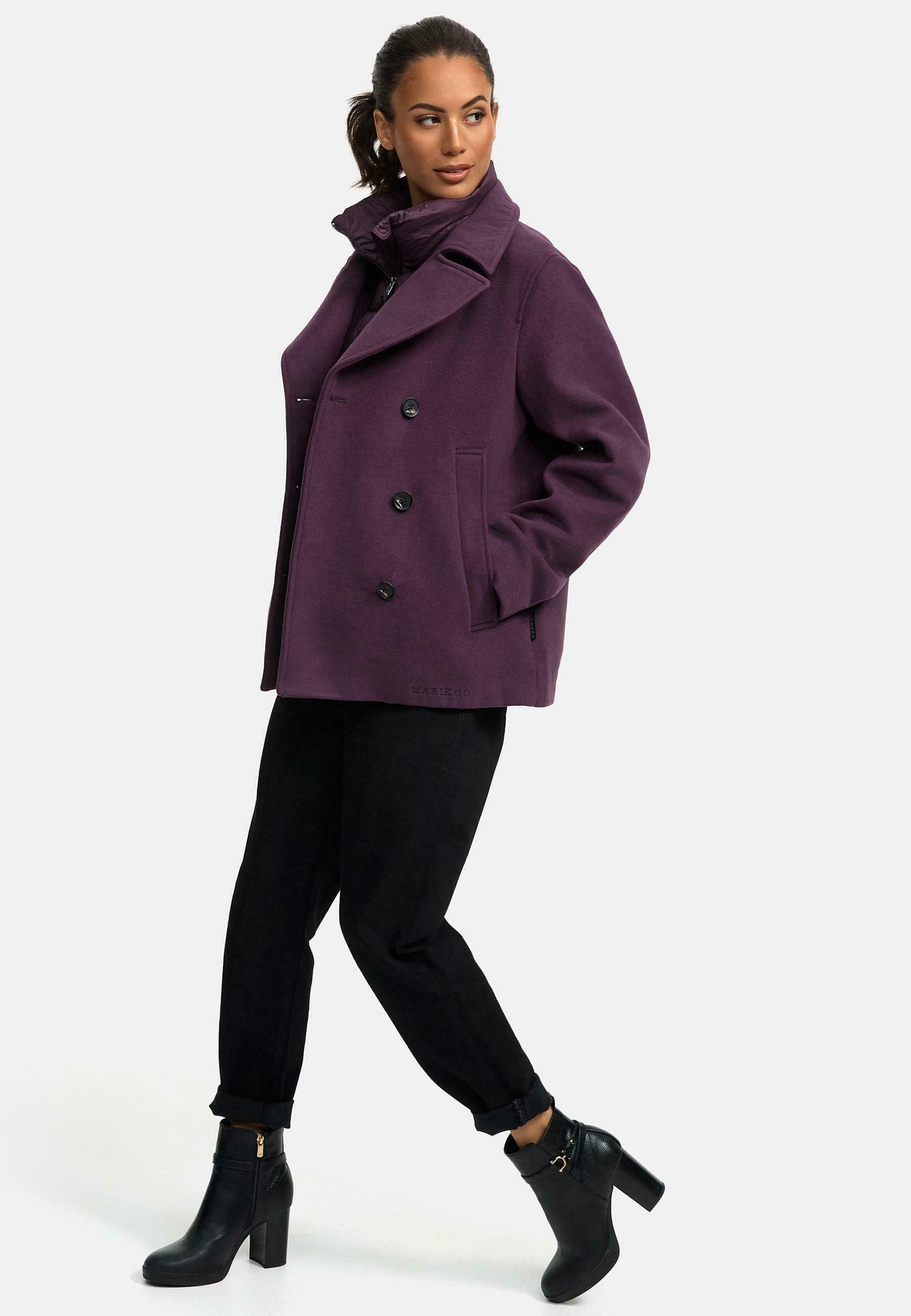 Veste d'hiver Marikoo - prune poudrée