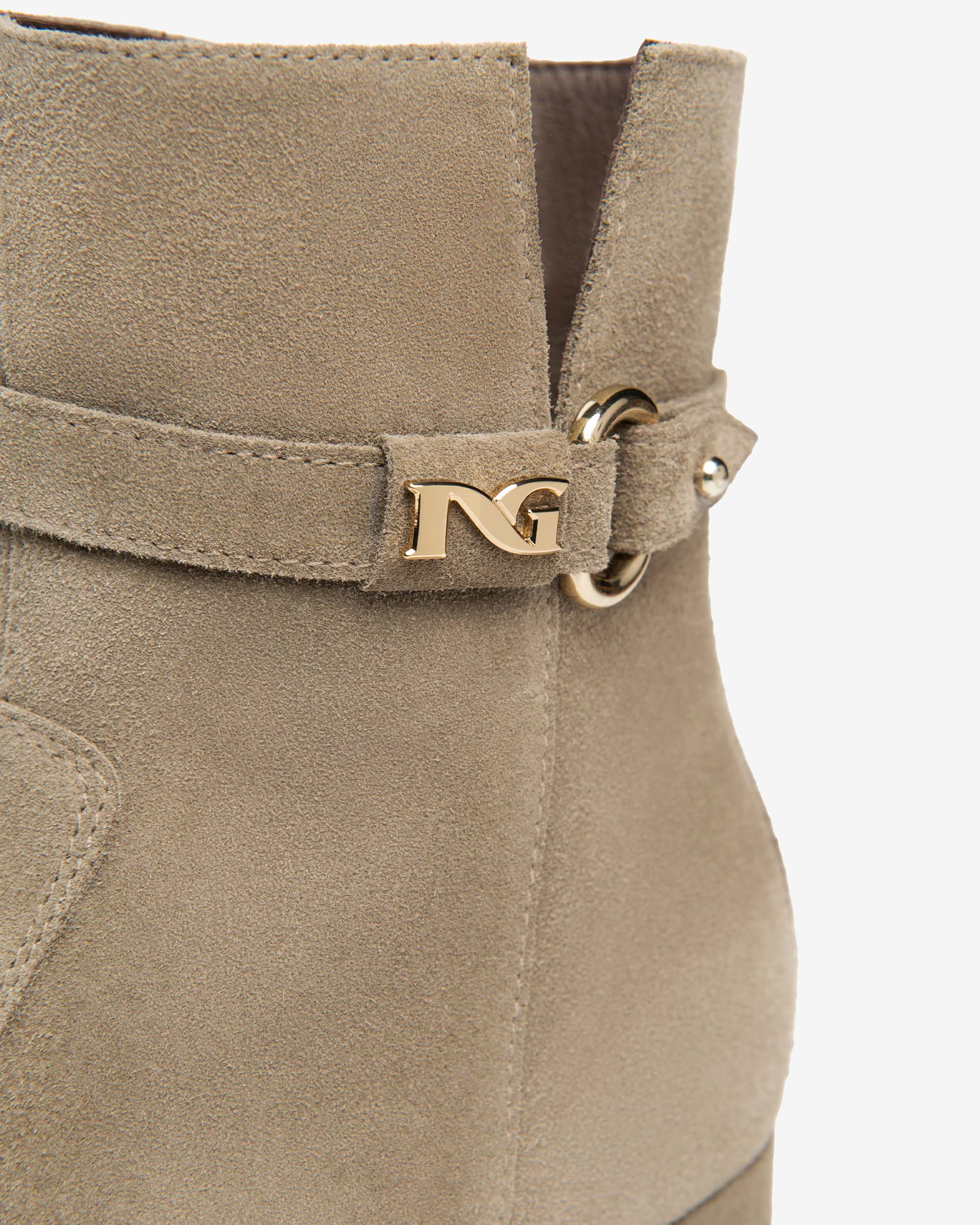  Damen-Wildlederstiefeletten