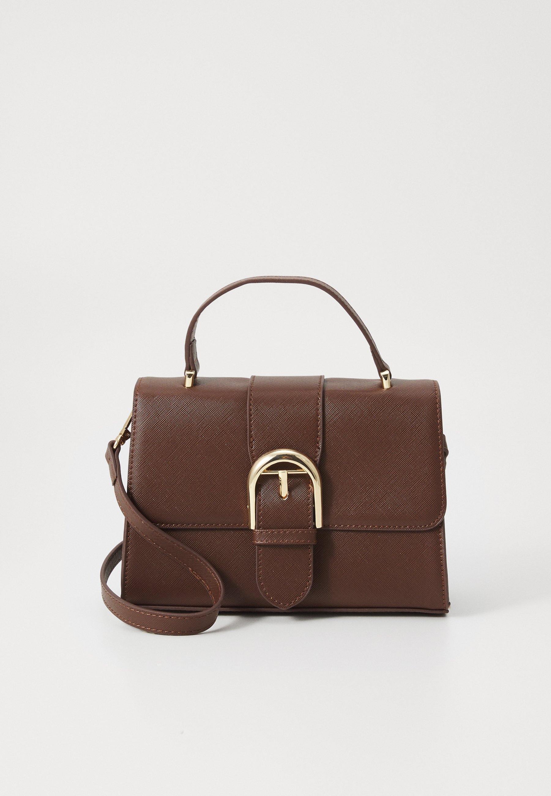 Anna Field Torebka typu cross body - ciemnobrązowa
