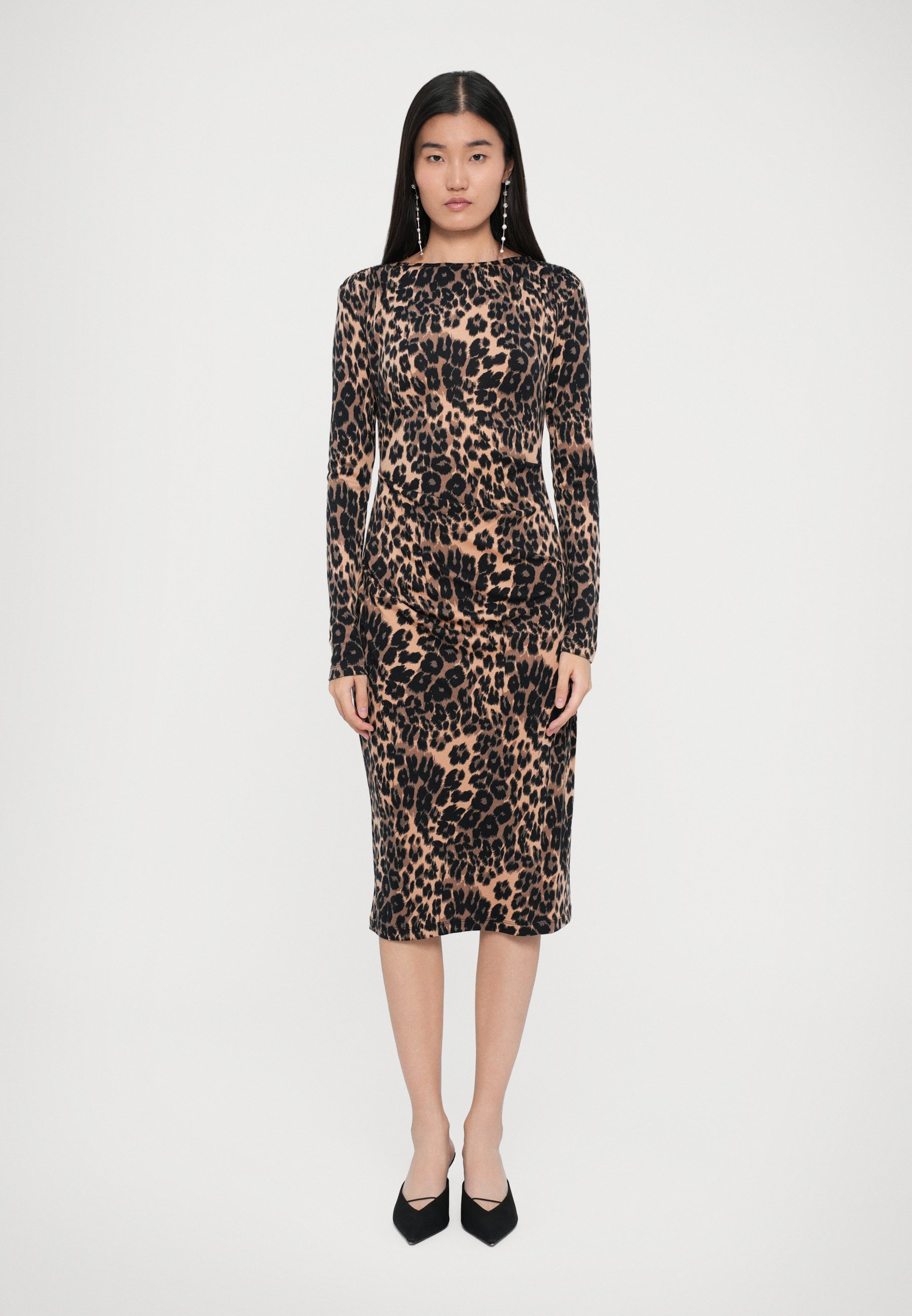 Diane von Furstenberg DARRIUS LANGÄRMLIGES KLEID - Jerseykleid - mehrfarbig