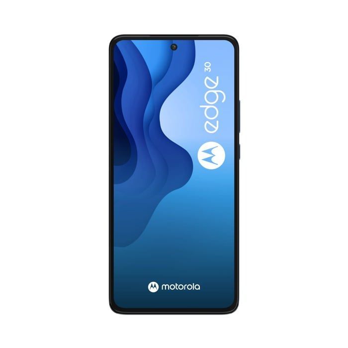 Motorola Edge30 Entsperrtes 5G-Smartphone, 128 GB, ohne SIM-Karte, Dual-SIM – Meteor Grey, französische Version