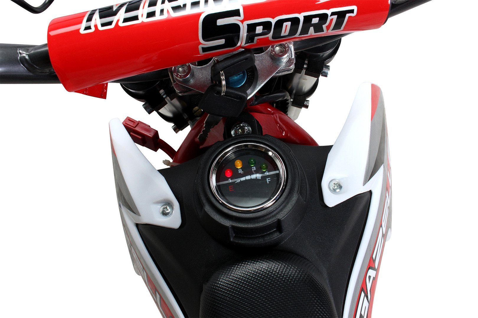 Actionbikes Motors elektrische kindermotor Gazelle 500W - elektrische minicrossmotor voor kinderen vanaf 5 jaar - 7-25 km/u, draagvermogen 60 kg, (1 stuk), minicrossmotor voor kinderen, pitbike, pocketbike - gashendel met 3 standen