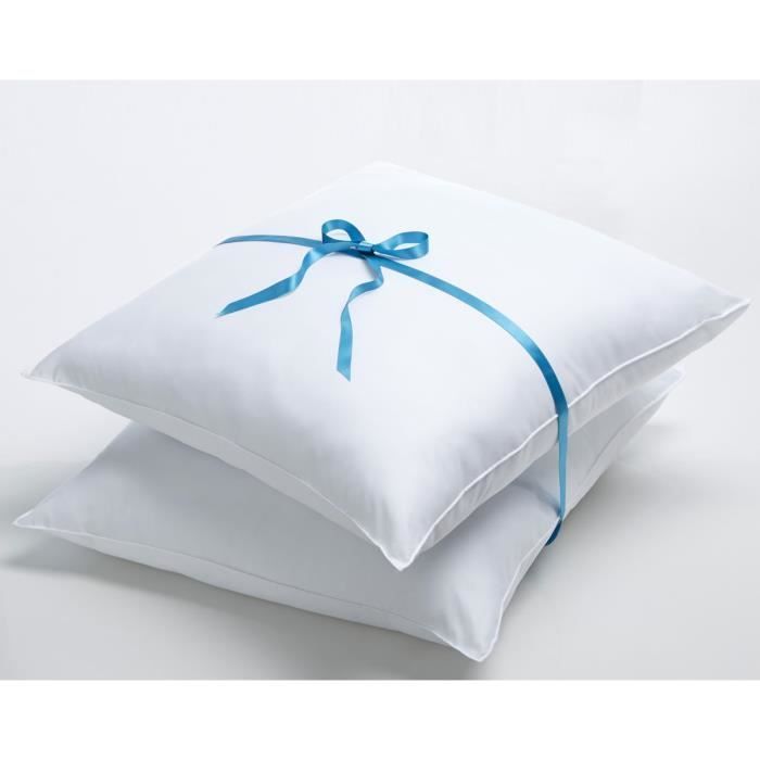 Set of 2 pillows - White - 50 x 70 cm