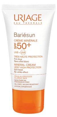 URIAGE Crema mineral Barièsun SPF 50+ para pieles intolerantes 100 ml Rostro - Cuerpo