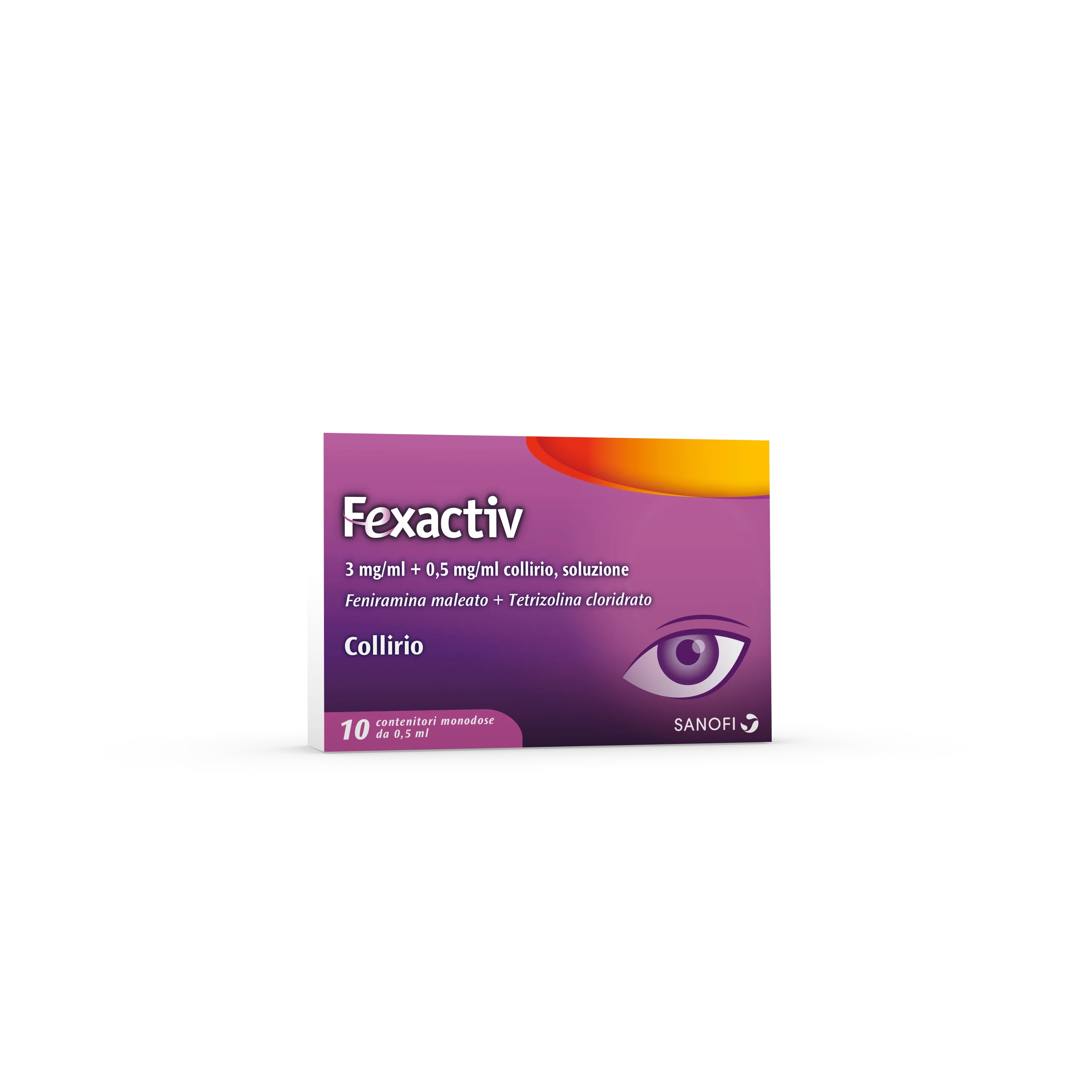 FEXALLEGRA Fexactiv Gotas oftálmicas 0,3% + 0,05% 10 viales Antihistamínico