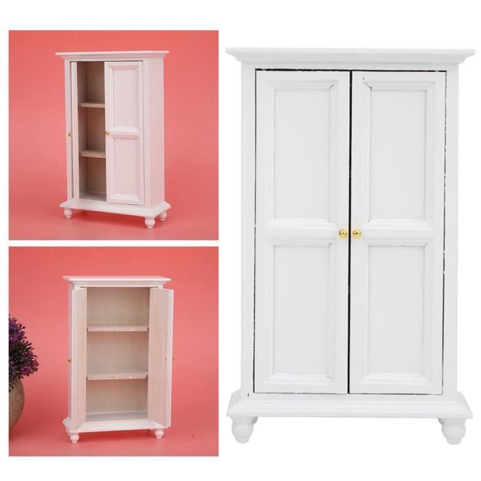 Guarda-roupa - SALUTUYA - Miniatura - Porta Dupla - Casa de Bonecas