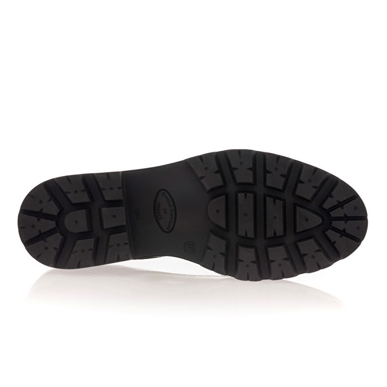 Zwarte veterschoenen voor dames / Derbyschoenen