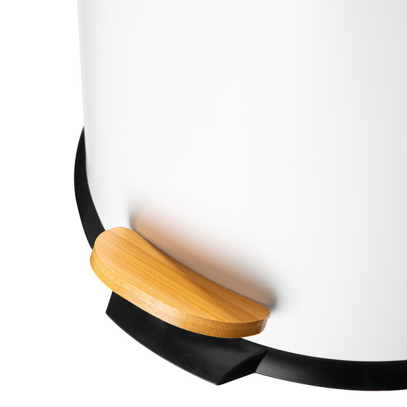 Pedal bin, 30 l, white