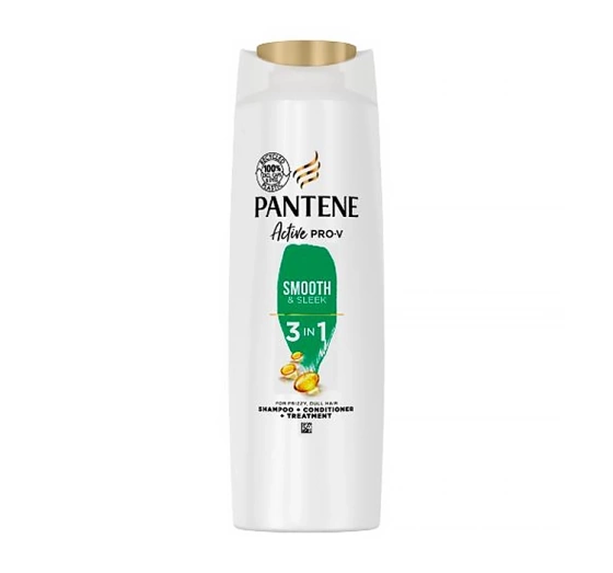 Pantene Smooth & Sleek 3w1 szampon do włosów 300 ml