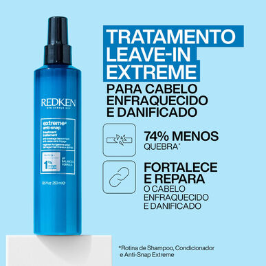 Redken Extreme Anti-Snap Treatment Jätettävä Hiusseerumi Vaurioituneille Hiuksille 240 ml