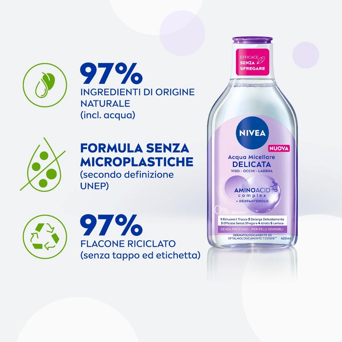 NIVEA Nivea MicellAIR puhastav ja niisutav mitsellaarvesi