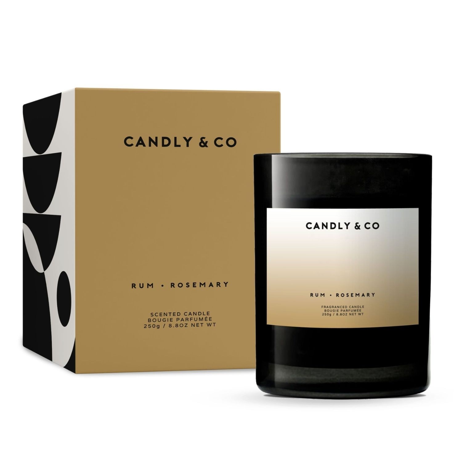 Candly&Co Bougie No.2 Rhum/Romarin