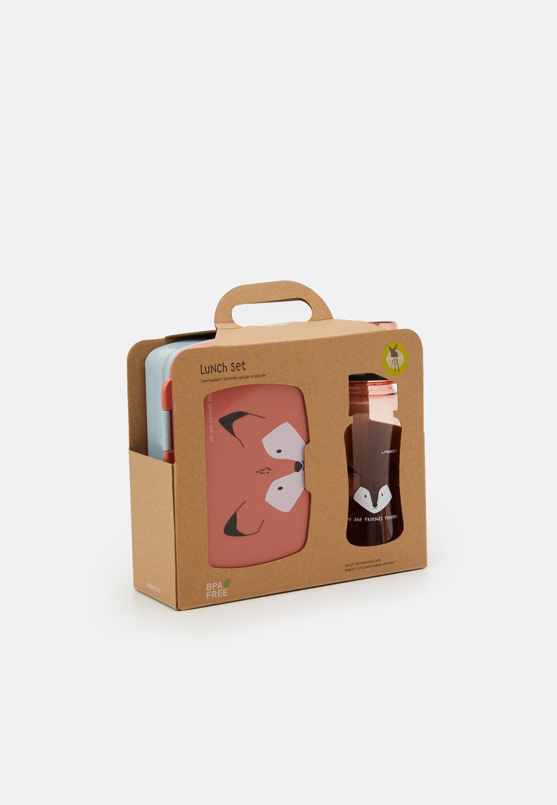 Lässig LUNCH ABOUT FRIENDS FOX SET UNISEX - Portapranzo - rosso