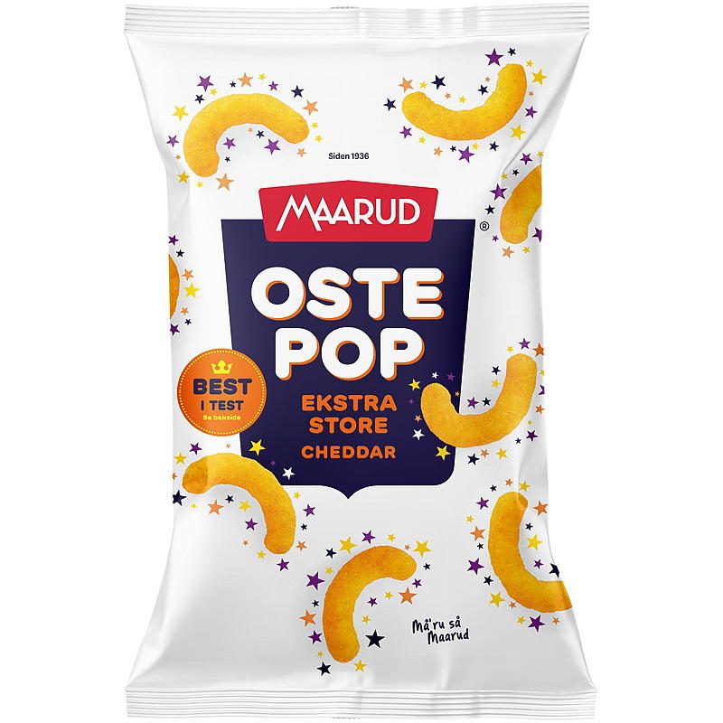 Maarud Kaaspop 175 g xl echte cheddar Maarud