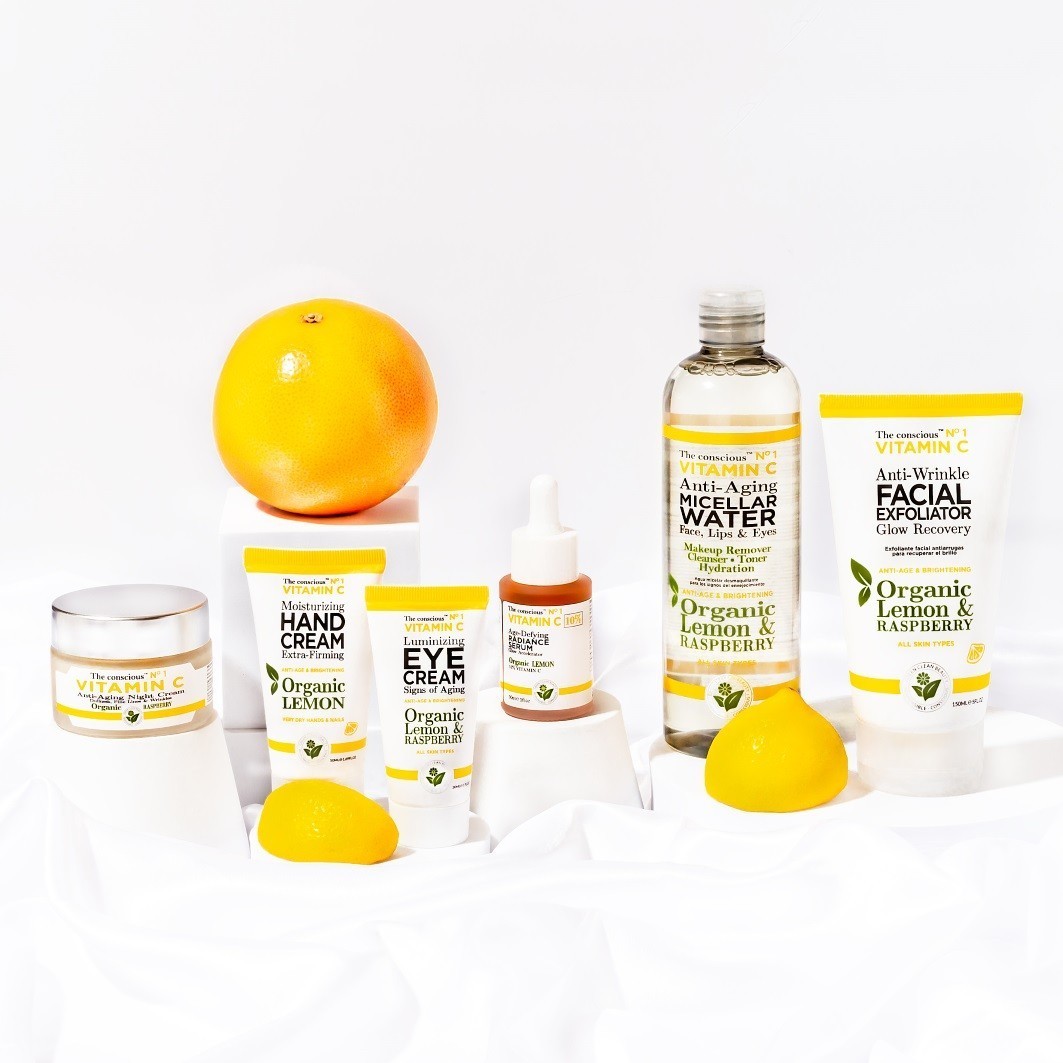 Theconscious™ крема за очи са витамином C и блиставом кремом за очи - 30 мл