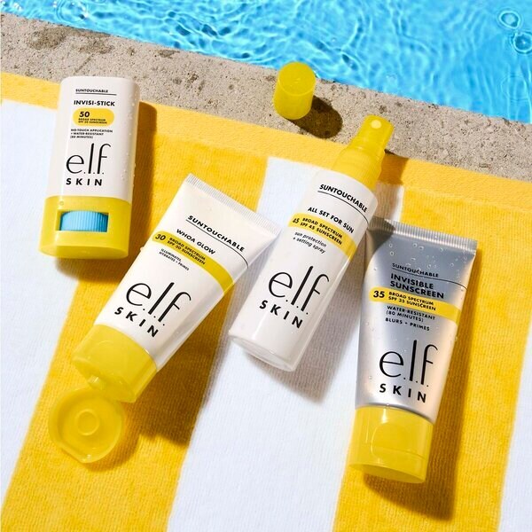 elf Skin Suntouchable All Set For Sun SPF30 fiksirajući sprej za lice 60ml