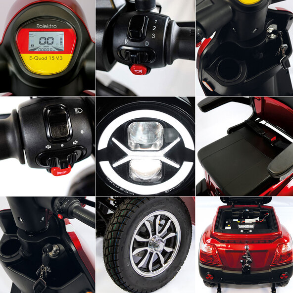 Ηλεκτρικό όχημα E-Quad 15 V.3