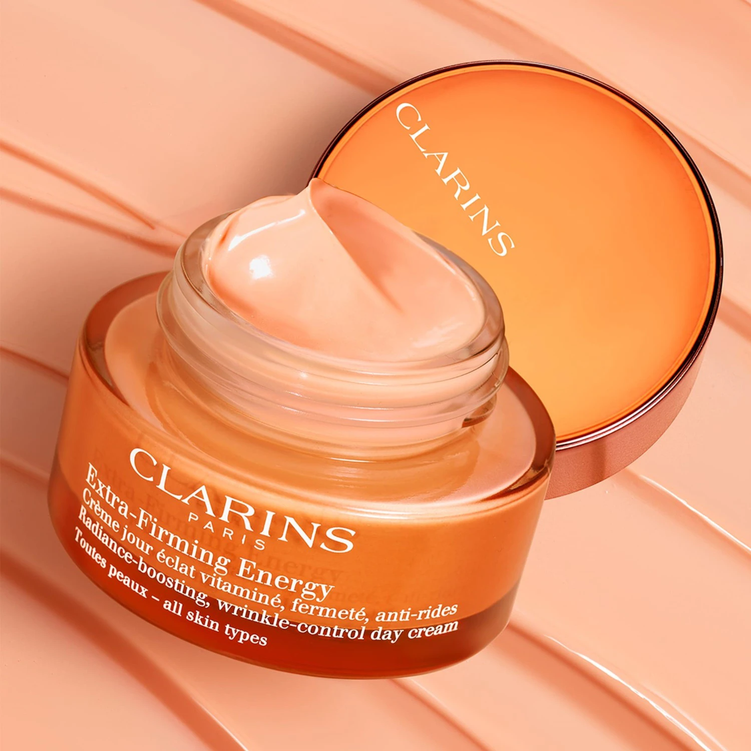 Clarins Energy , Crème jour éclat vitaminé, fermeté, anti-rides - Toutes Peaux