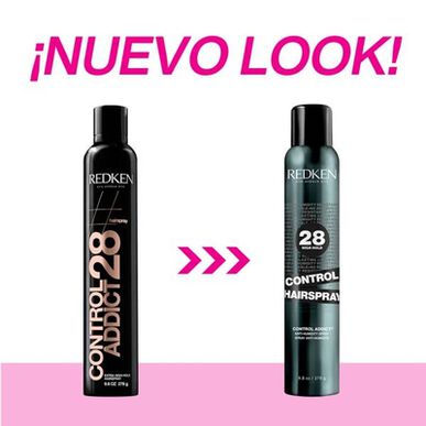 Redken Control -hiuslakka Control Addict -suihke, voimakas pito, kosteutta estävä suihke 400 ml