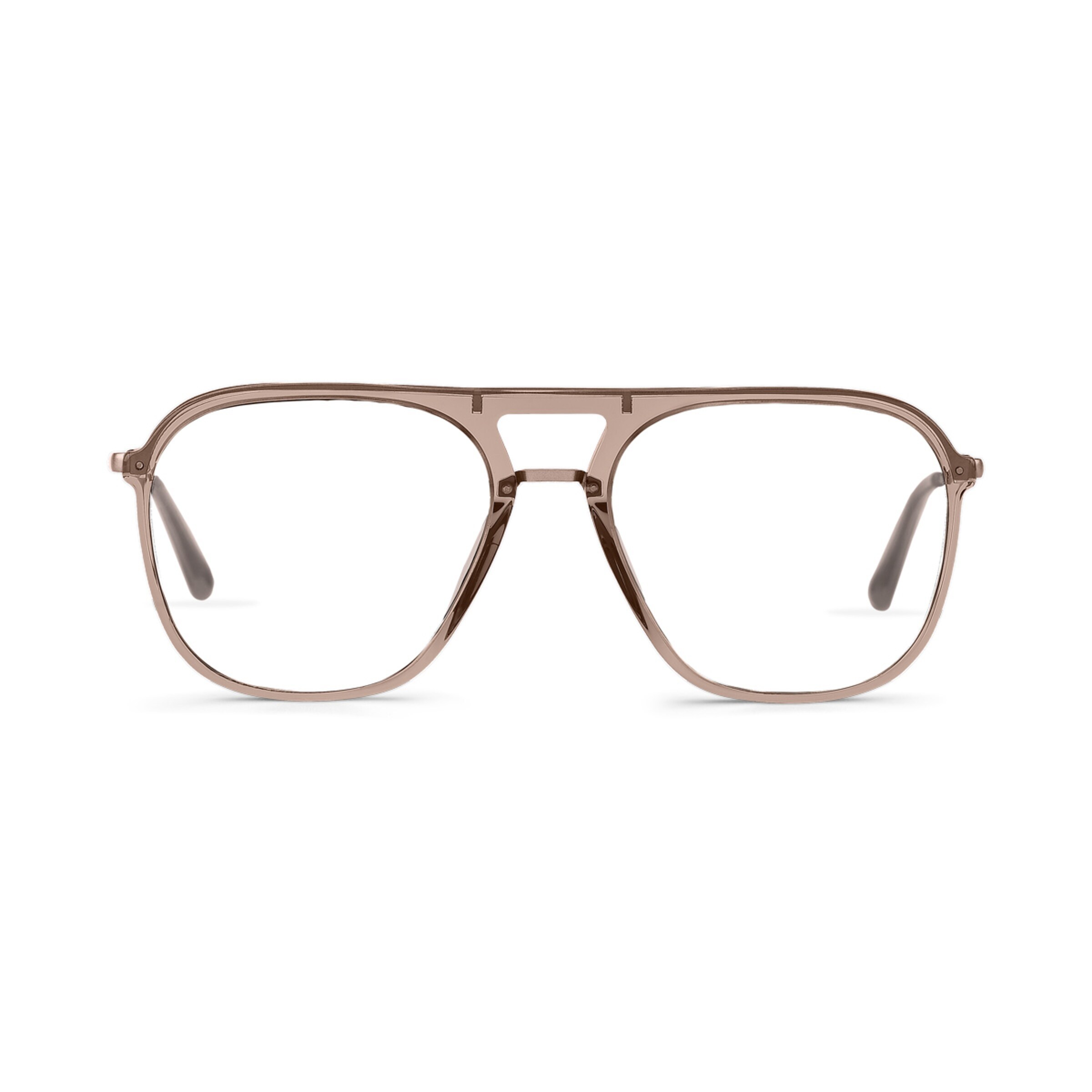 Zurich Transparent Hazel avec verres correcteurs