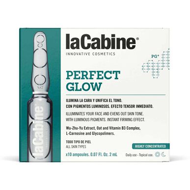 laCabine Perfect Glow -valoa kirkastavat ampullit välittömällä kohottavalla vaikutuksella, 10 x 2 ml