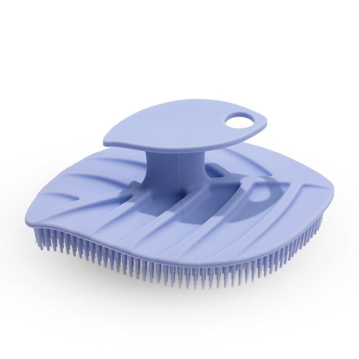 Juego de 2 cepillos faciales exfoliantes de silicona, cepillo limpiador facial, exfoliante suave y masajeador.