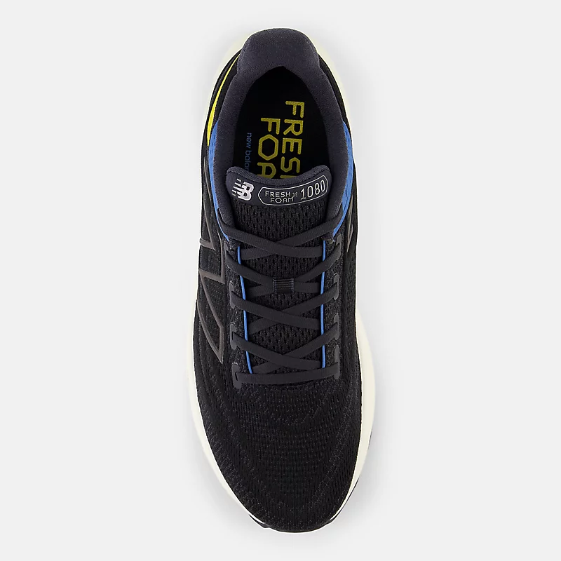 Homme Fresh Foam X 1080 v13 – Schwarz mit blauem Achat, Ingwer und Zitrone