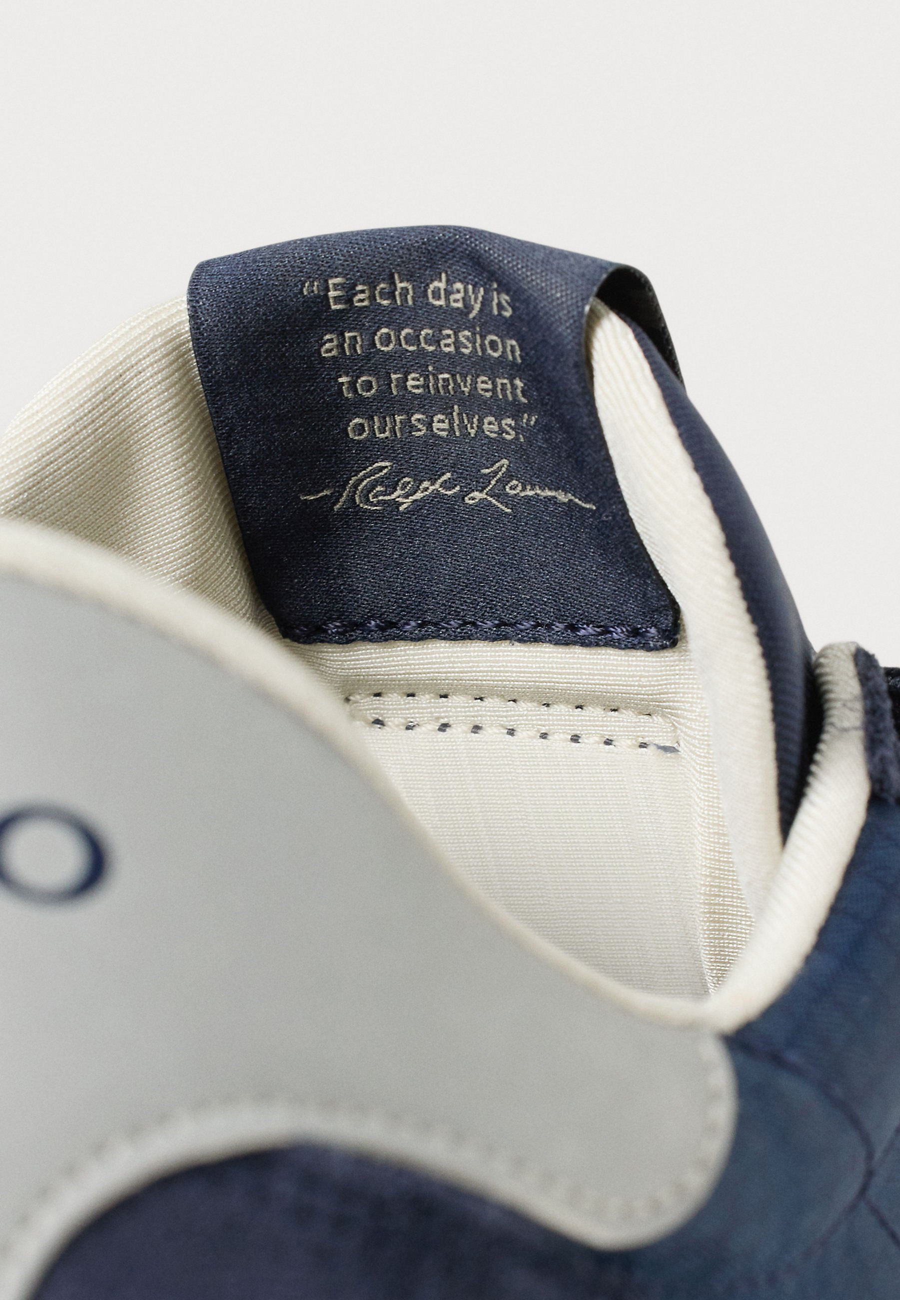 Polo Ralph Lauren TRAIN 89 SUEDE & OXFORD SNEAKER UNISEX - Sneakers - donkerblauw