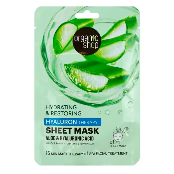 Organic Shop Hyaluron Therapy maska za lice