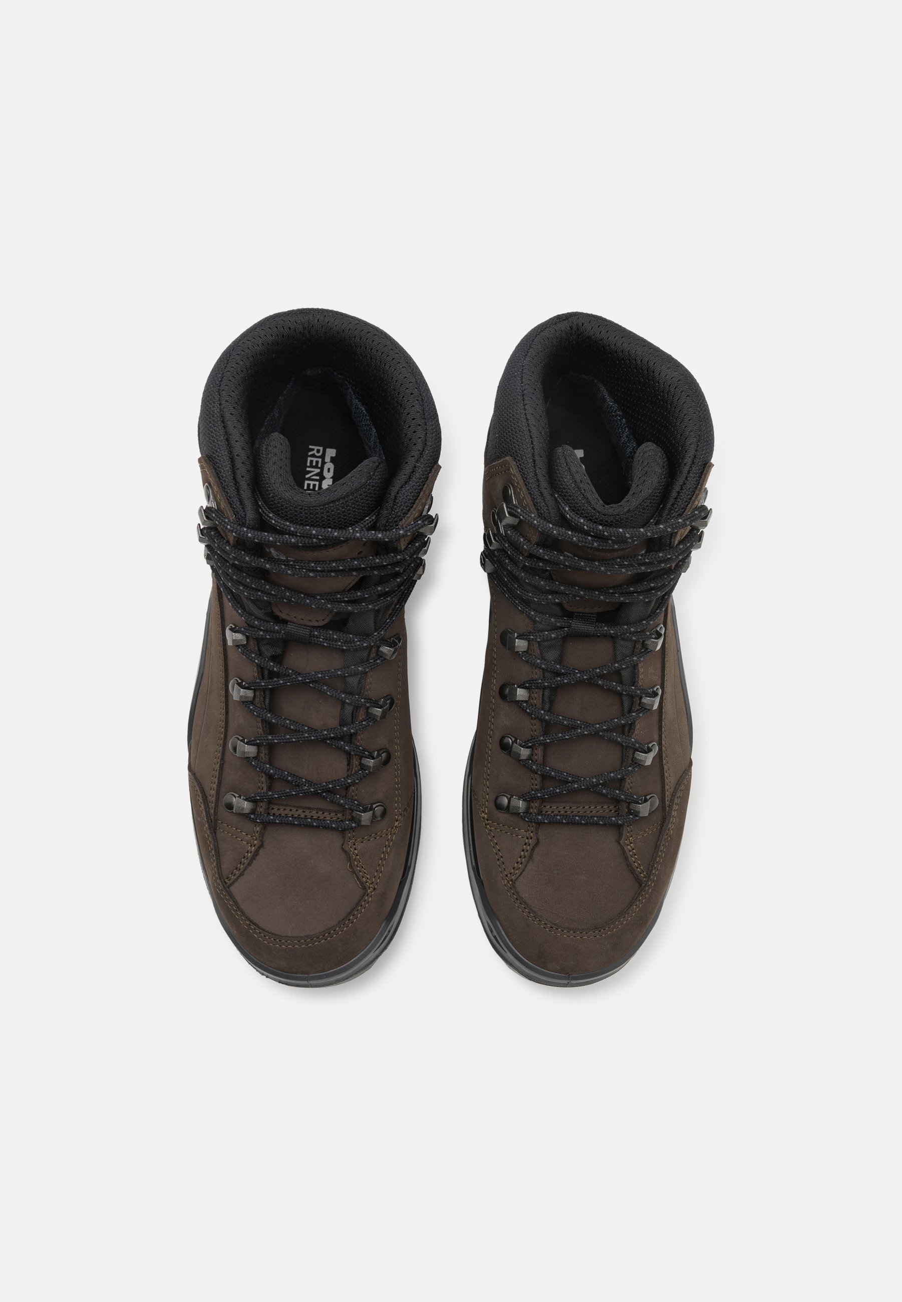 Lowa RENEGADE EVO GTX MID - Wandelschoenen - dunkelbraun/schwarz