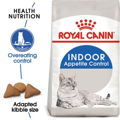 Royal Canin -ruoan ruokahalun hallinta sisätiloissa
