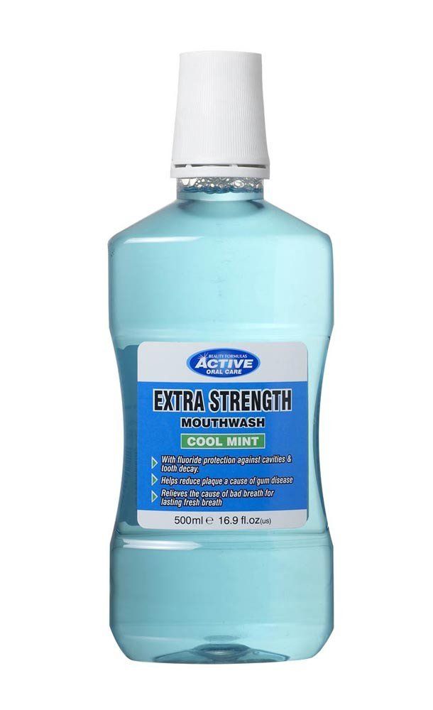 Ústna voda Active Extra Strength Ústne vody a výplachy