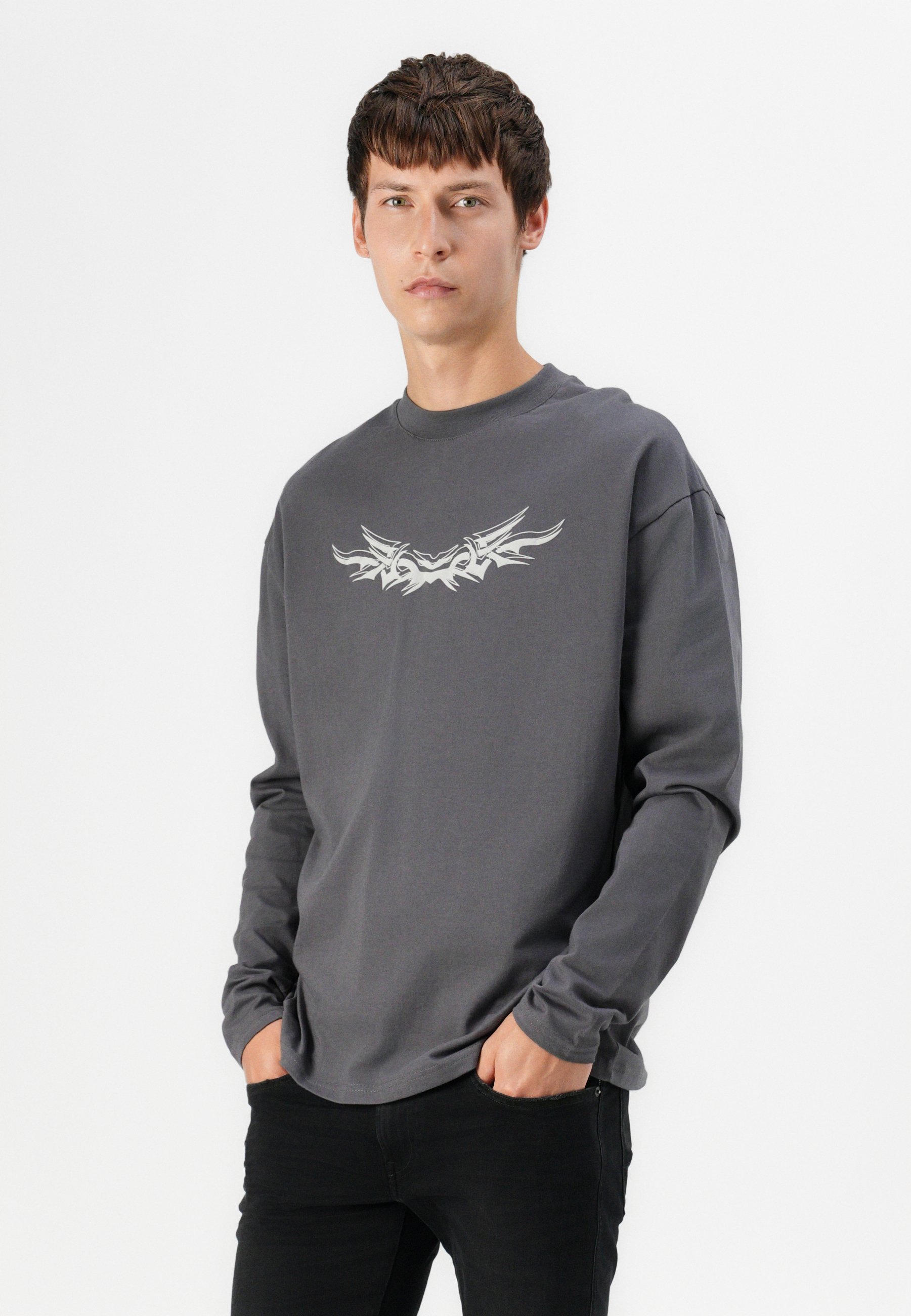 Replay ANBASS HYPERFLEX CLOUDS - Slim fit jeans - zwart