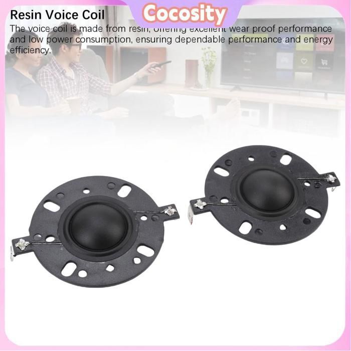 Cocosity Diaphragme de tweeter Diaphragme du Tweeter, Diaphragme de Corne de Remplacement de Haut-parleur video videoprojecteur
